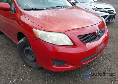 2009 Toyota Corolla Le из США, поврежденный, VIN JTDBL40E399050323